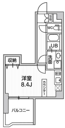 市川妙典レジデンスの物件間取画像